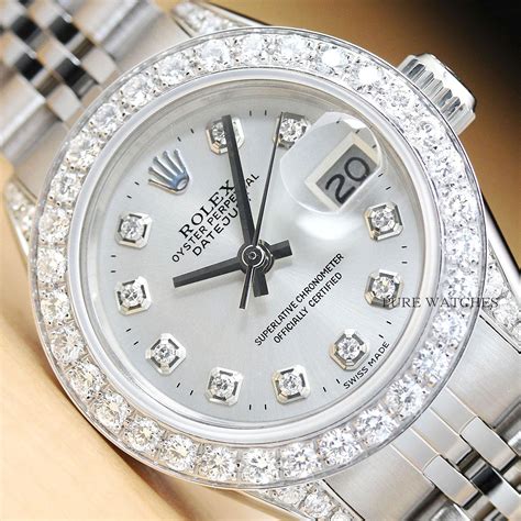 rolex datejust diamanti|rolex datejust diamond bezel price.